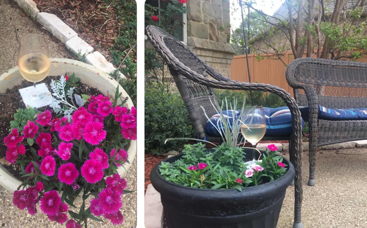 Simple DIY Flower Pot Table Sarah Kay Ndjerareou